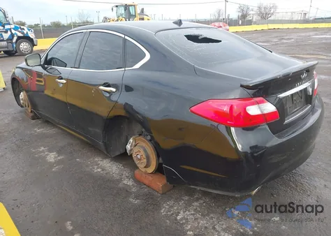 2013 Infiniti M37 z USA, uszkodzony, nr VIN JN1BY1AP7DM513623